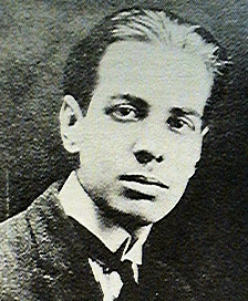 Young Jorge Luis Borges