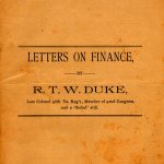 letters on finance cover